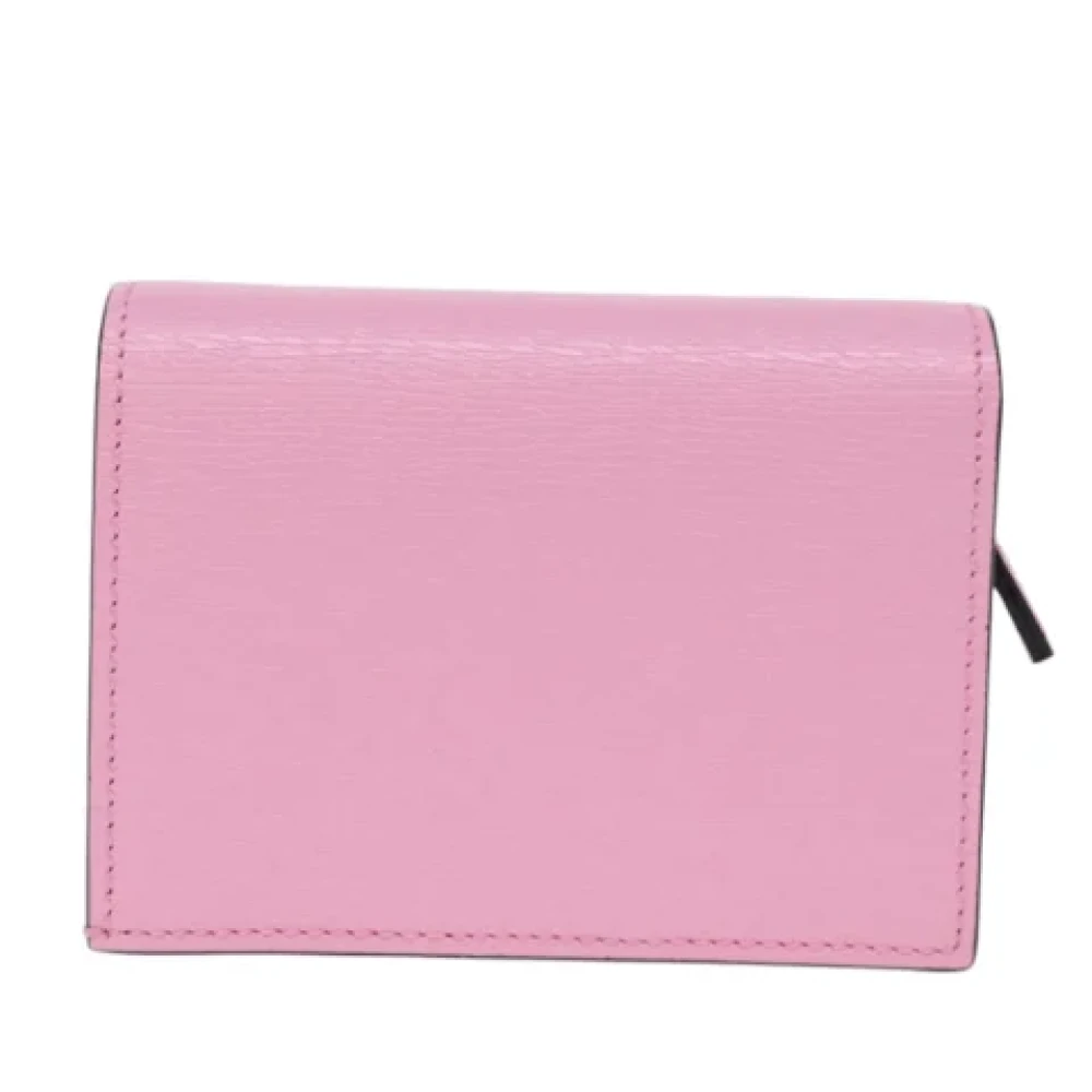 Gucci Vintage Pre-owned Leather wallets Pink Dames