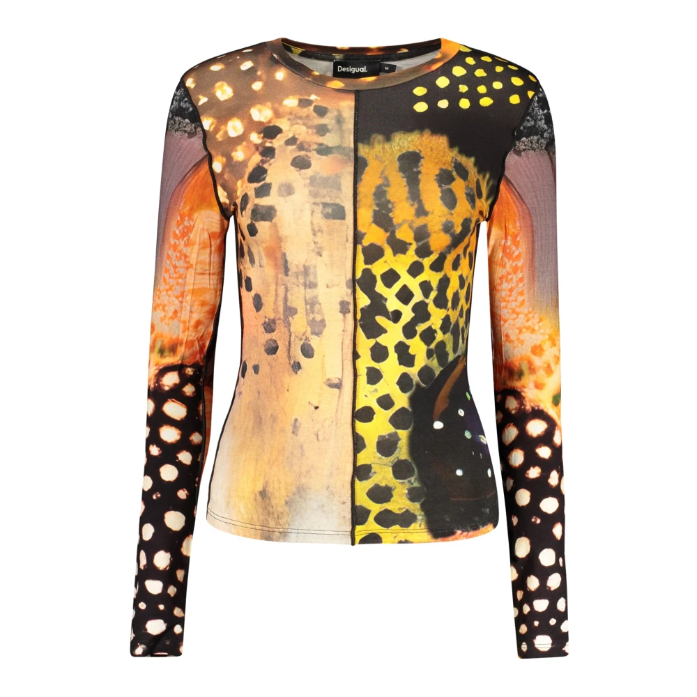 Desigual Women's Multicolore T-Shirt Catania - Image 3