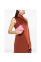 fuchsia-roze-foldover-clutch-tas