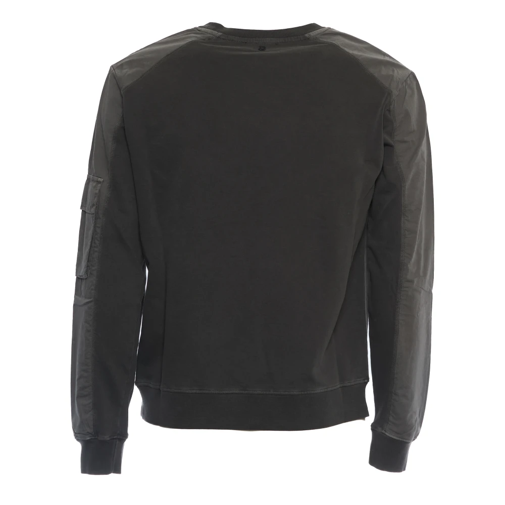 Dondup Taupe Crew Neck Sweatshirt Brown Heren