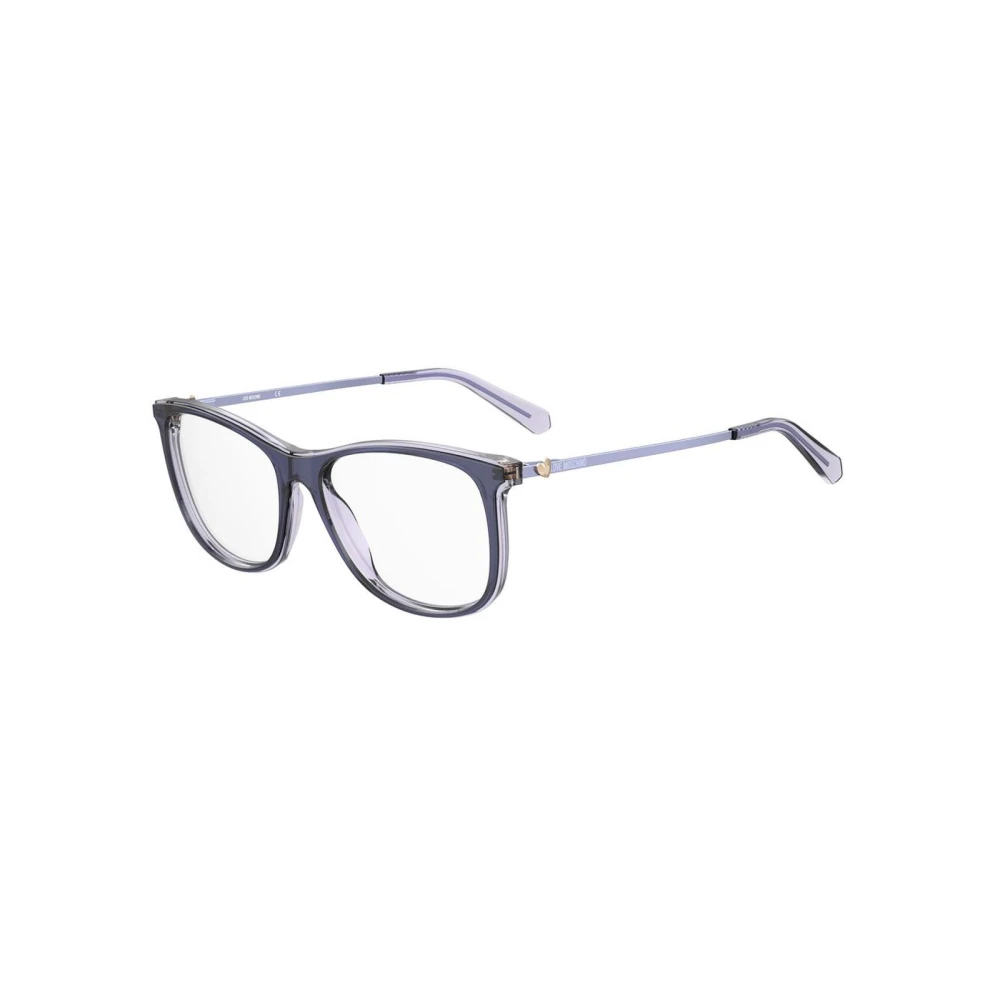 Love Moschino Women's Purple Acetate Frames Glasses
