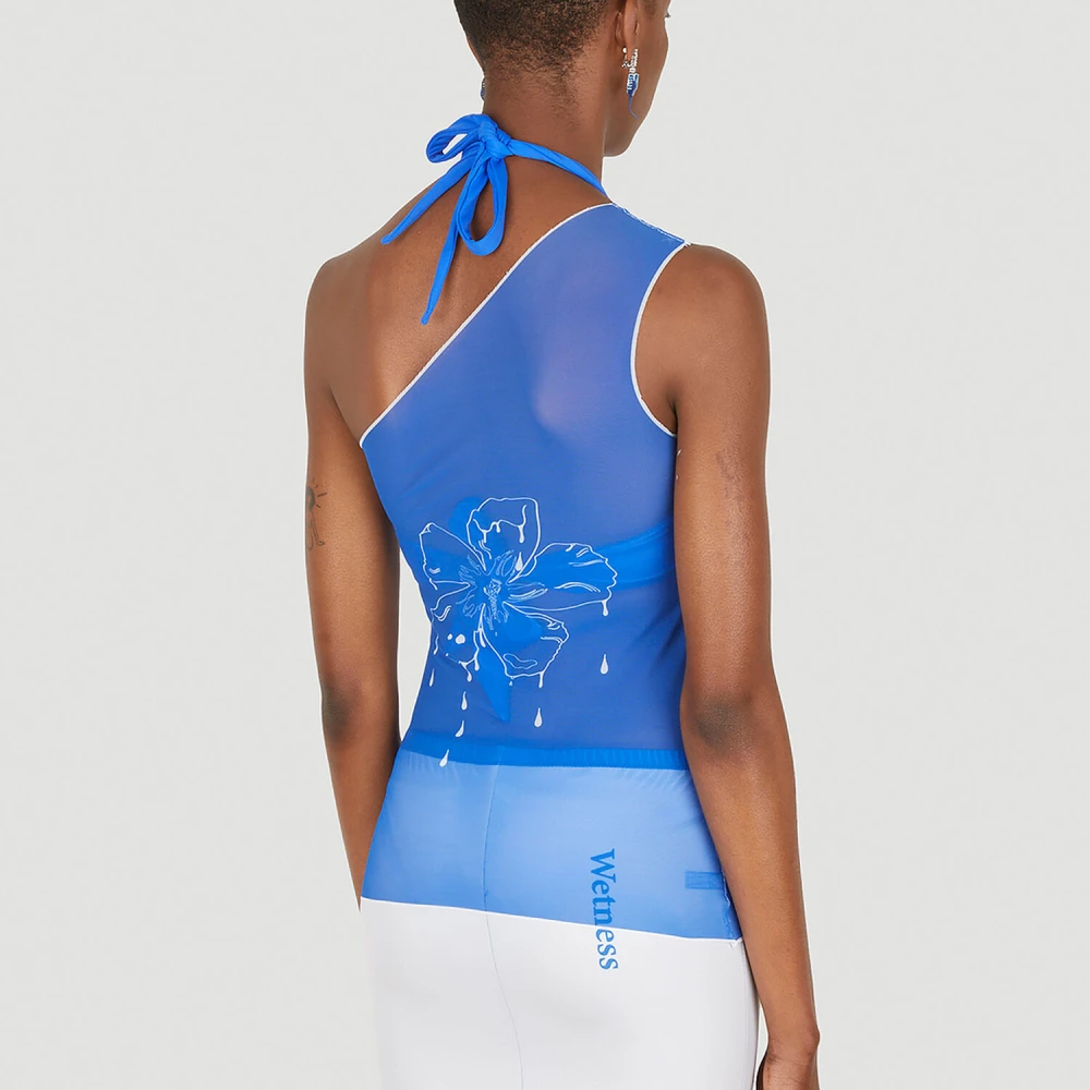 DI Petsa Tops Blue Dames