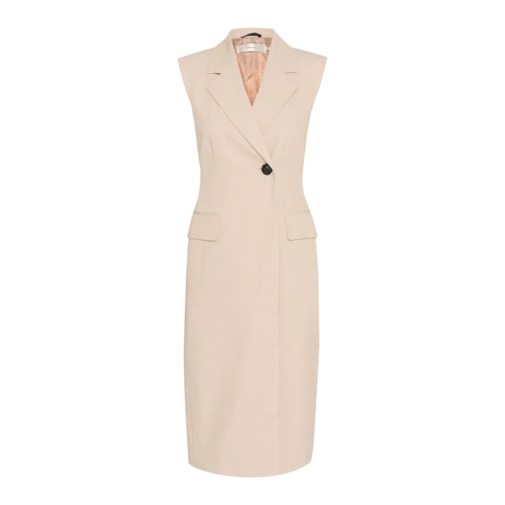 InWear Elegante Blazer Jurk Ginger Root Beige Dames