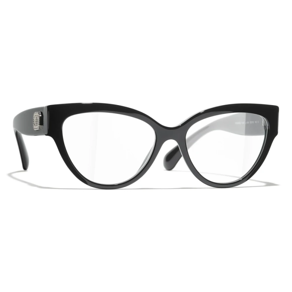 Chanel Iconische originele receptbril met 3 jaar garantie Black Dames
