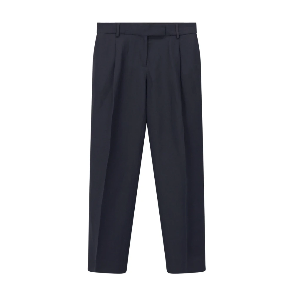 Fabiana Filippi Blue Straight Trousers, Female, Xl, Straight Trousers