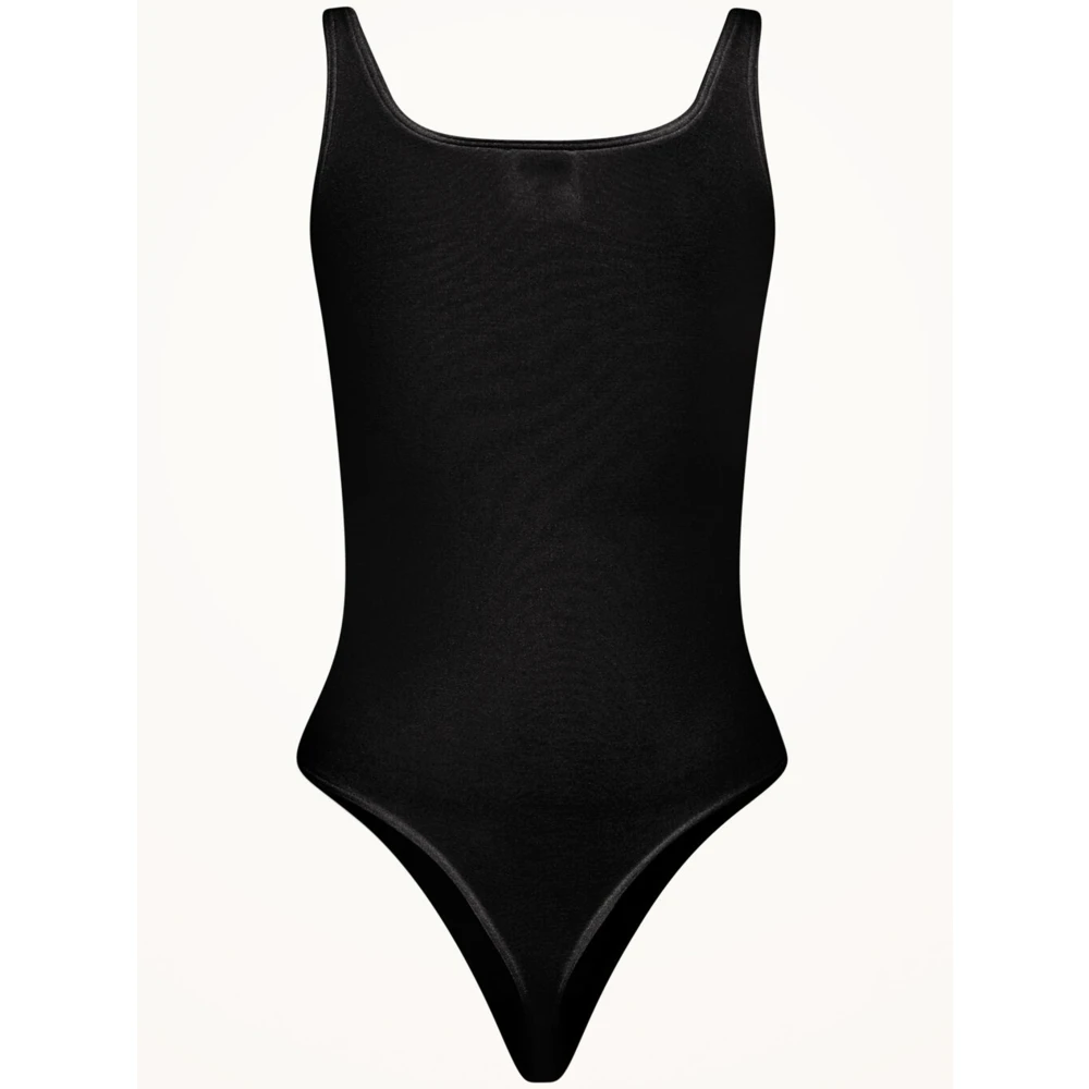 Wolford Zwarte Jamaike String Body Black Dames