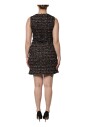 robe-a-line-sans-manches-en-tweed-multicolore