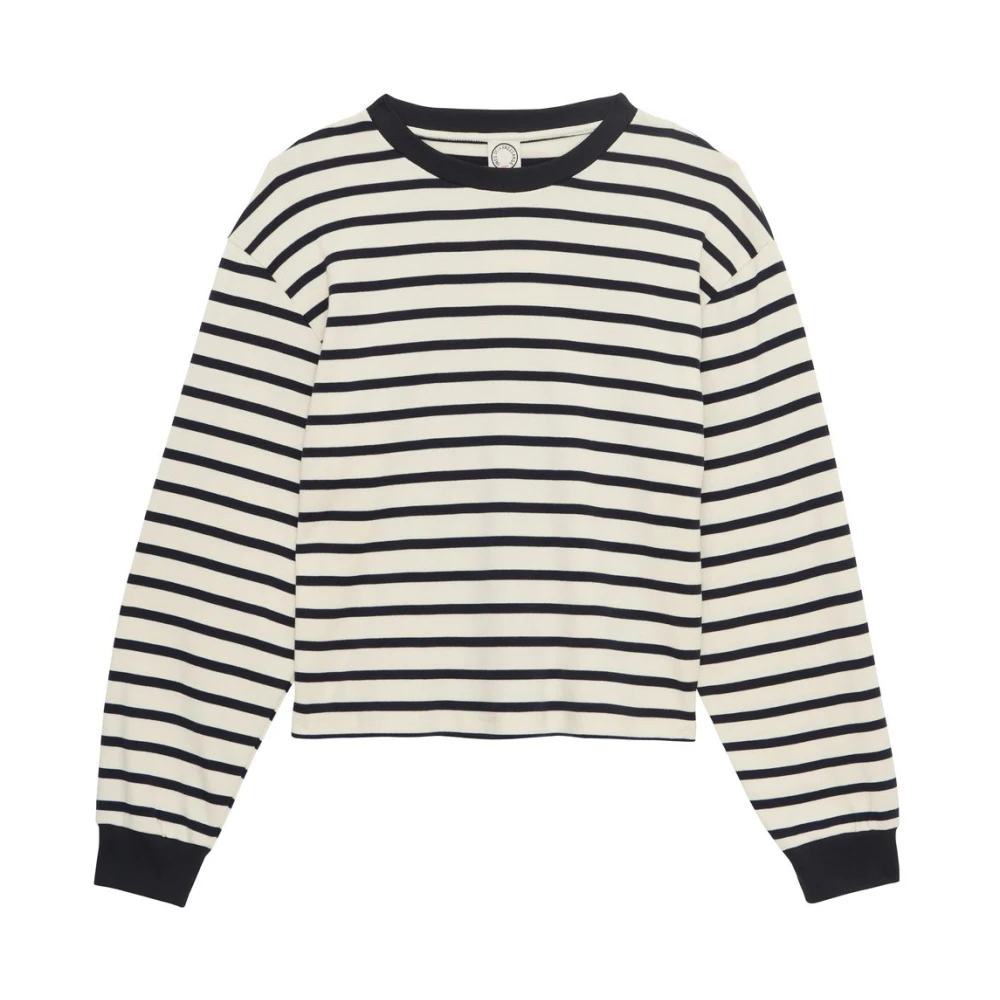 Ines De La Fressange Paris Layann navy katoenen trui Blue Dames