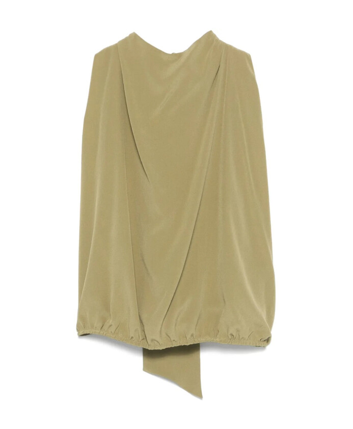 haut-a-col-halter-en-soie-vert
