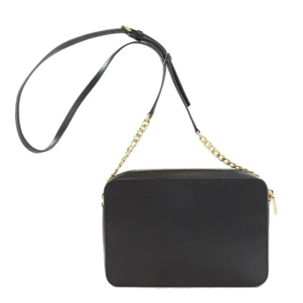 Michael Kors Pre-owned Plastic shoulder-bags Black Dames