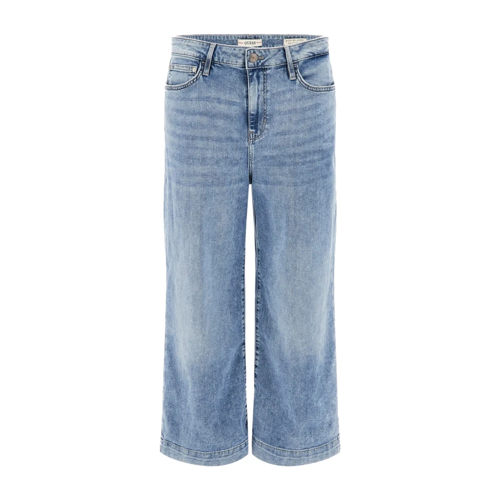 Guess - Jeans > Wide Jeans - Blue - Guess - Modalova