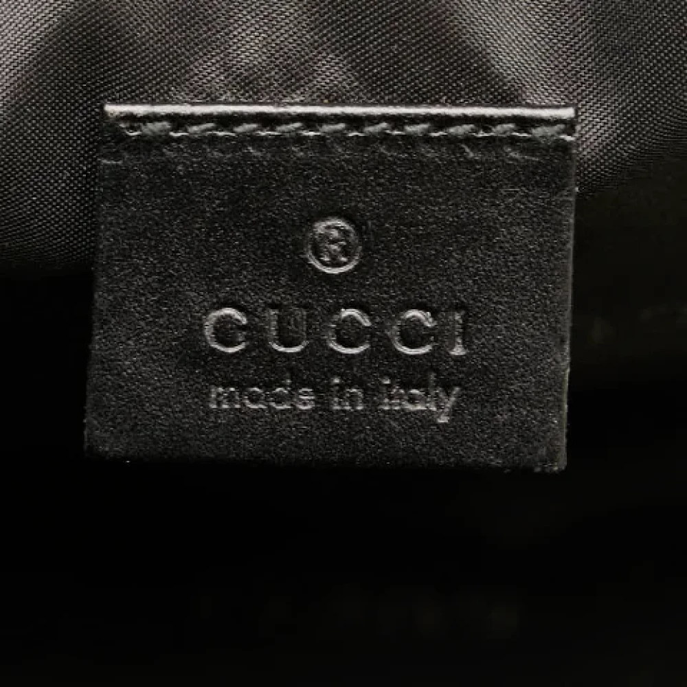 Gucci Vintage Pre-owned Canvas gucci-bags Black Dames
