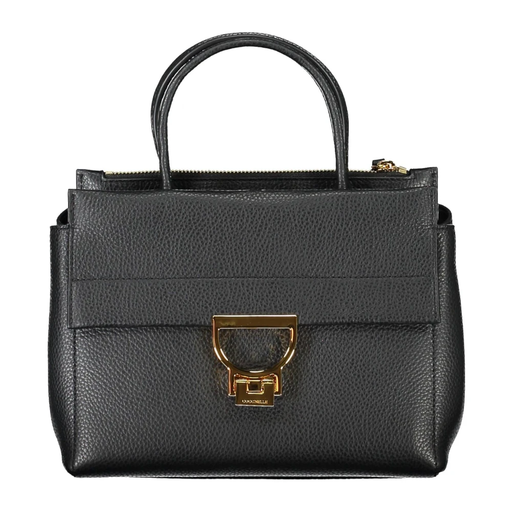 Coccinelle Women's Black Elegant Leather Handbag