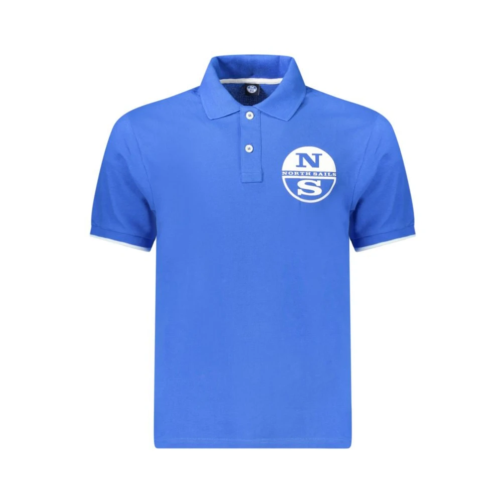 North Sails Men's Blue Cotton Polo Shirt