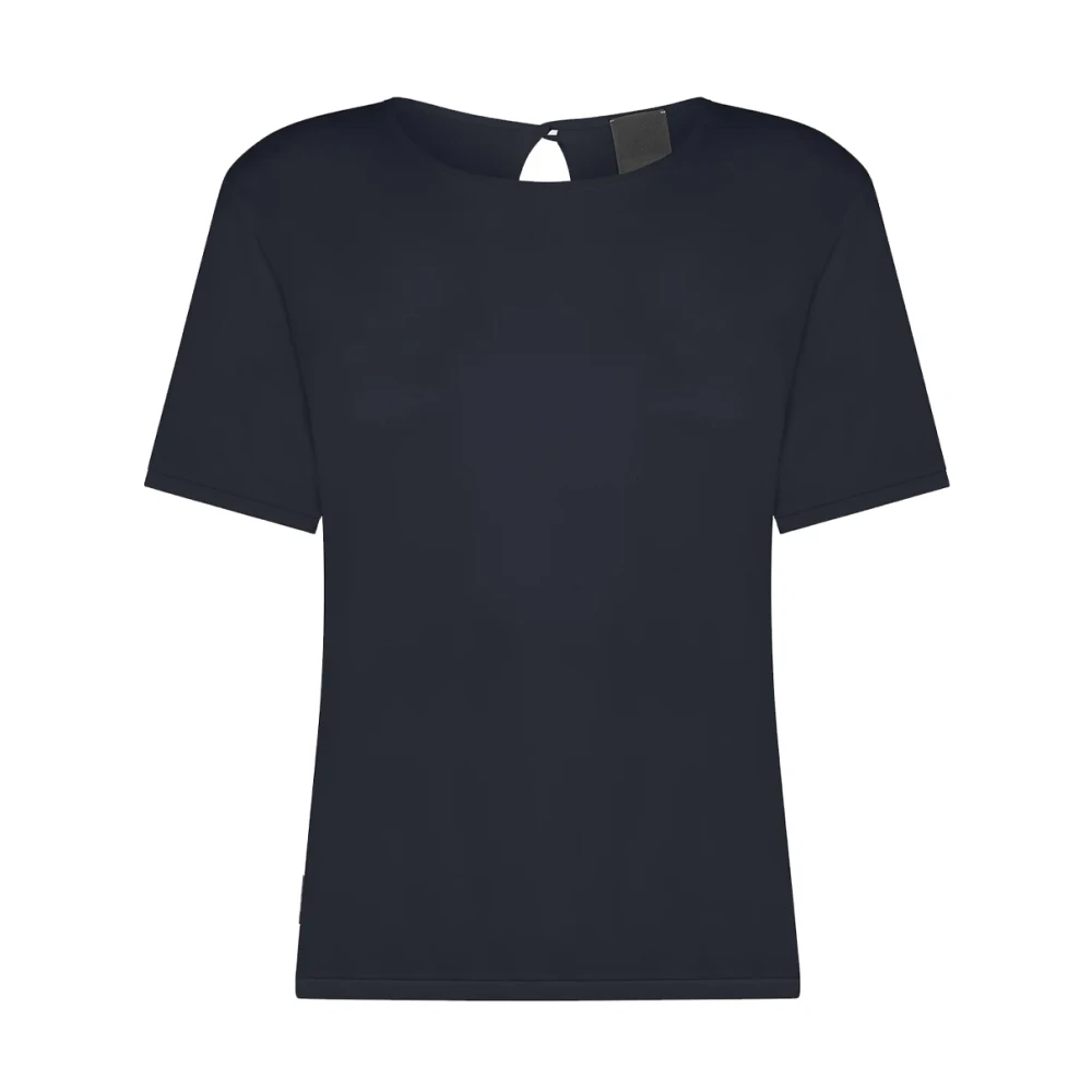 RRD Silk Cupro T-shirt Blue Dames