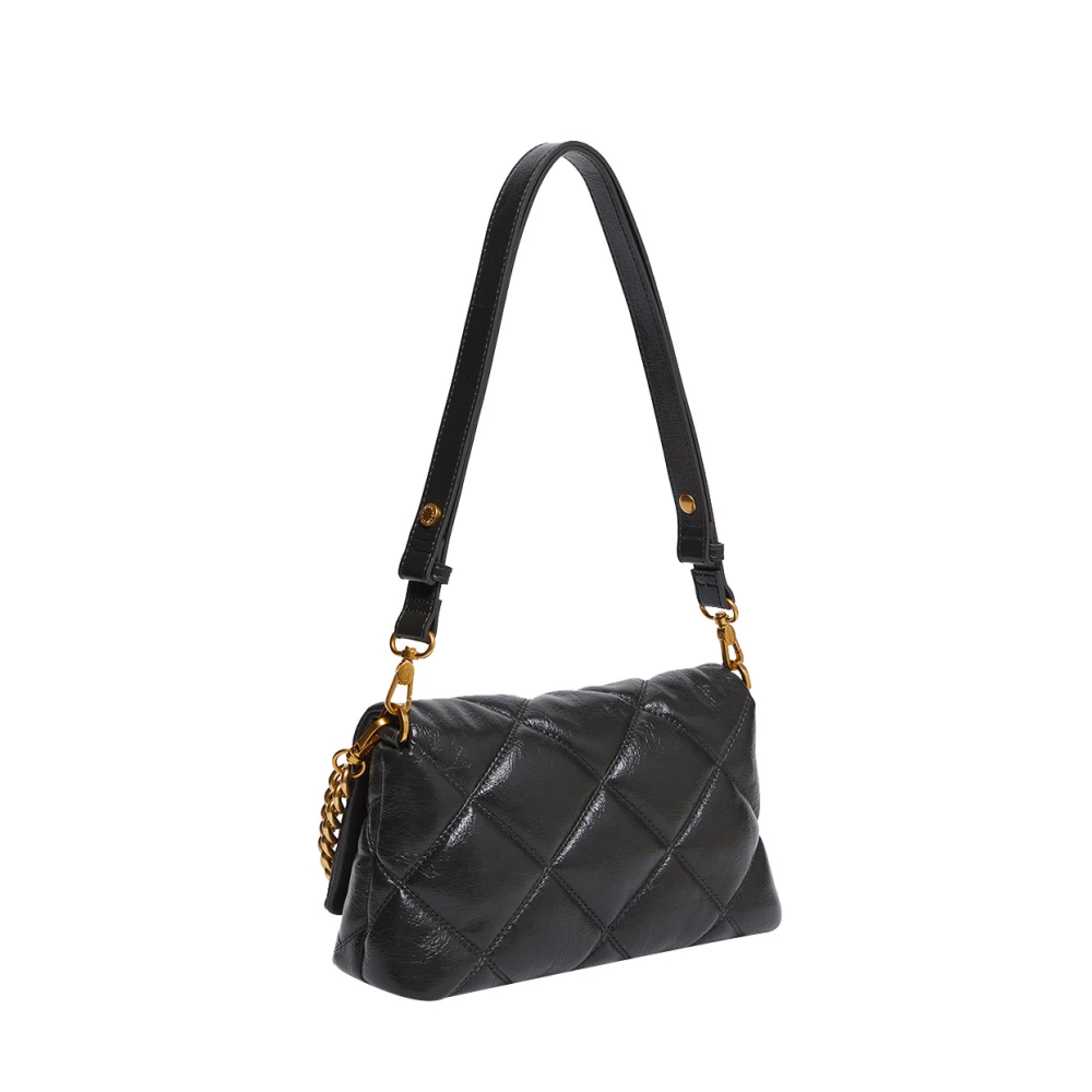 Liu Jo Groene Schoudertas Trendy Modern Ontwerp Black Dames