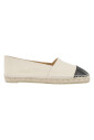 espadrilles-en-coton-ecru-avec-bout-en-cuir