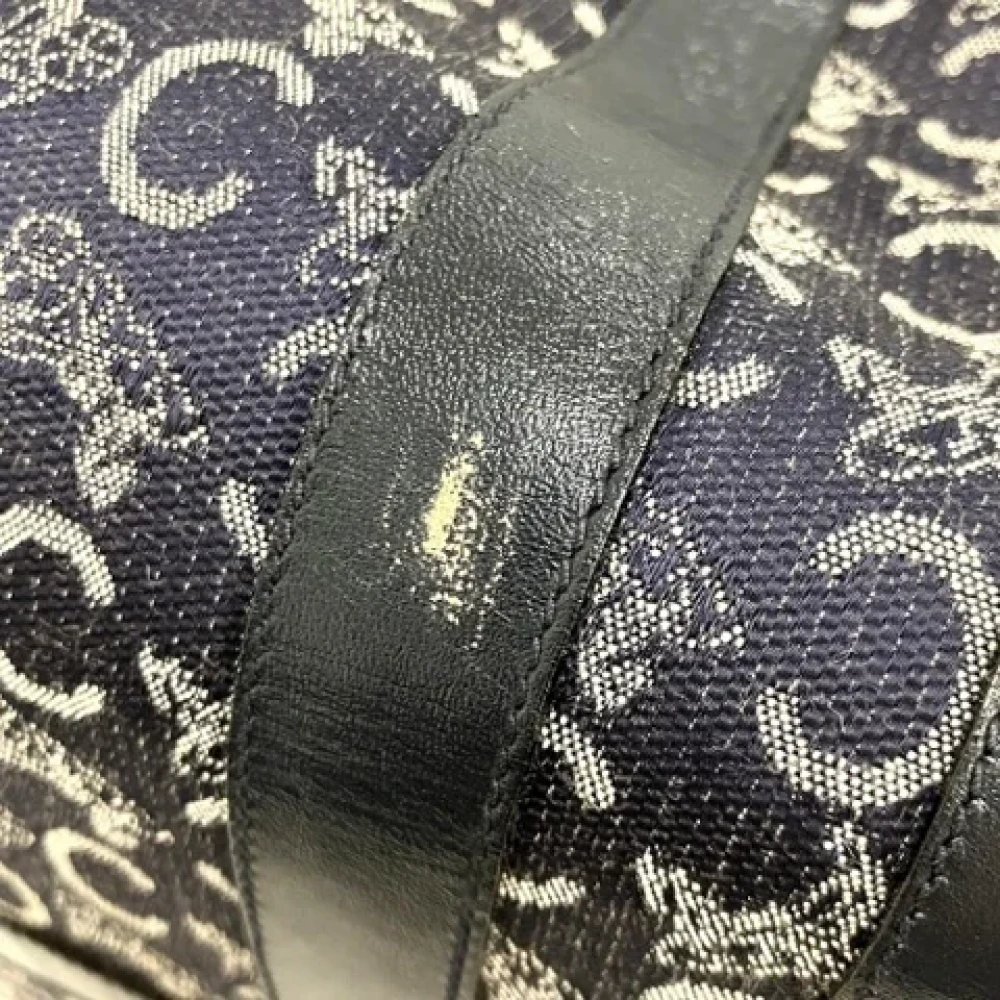 Celine Vintage Pre-owned Leather celine-bags Blue Dames