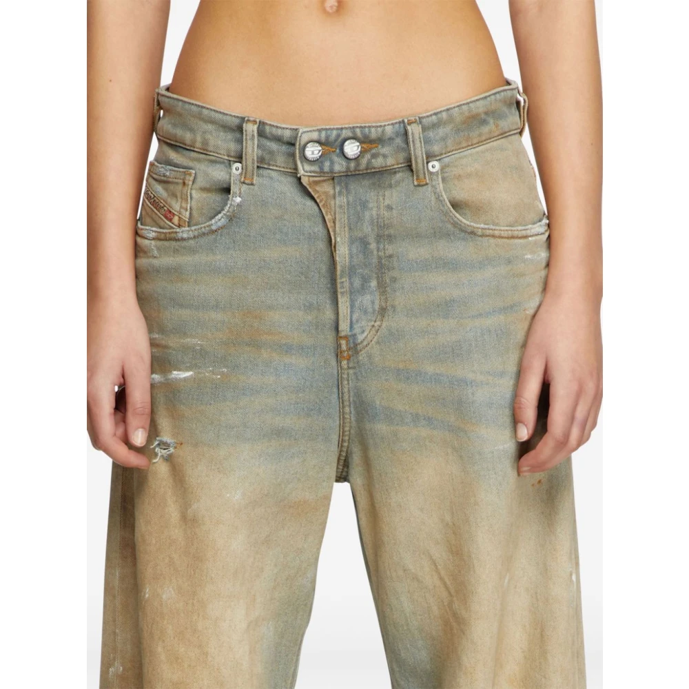 Diesel Blauwe Jeans voor Vrouwen Blue Dames