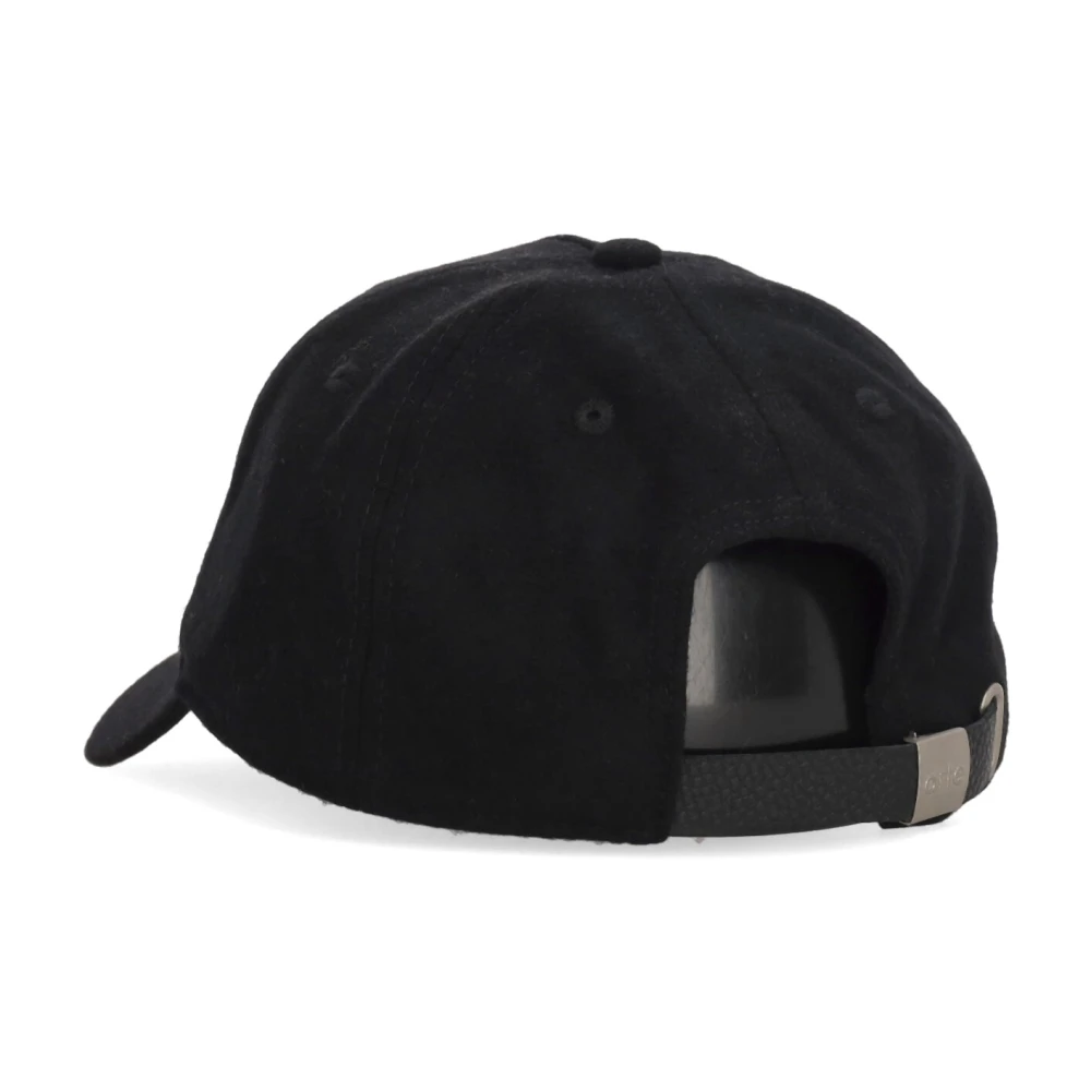 Arte Antwerp Gebogen klep geborduurd logo wollen pet Black Unisex
