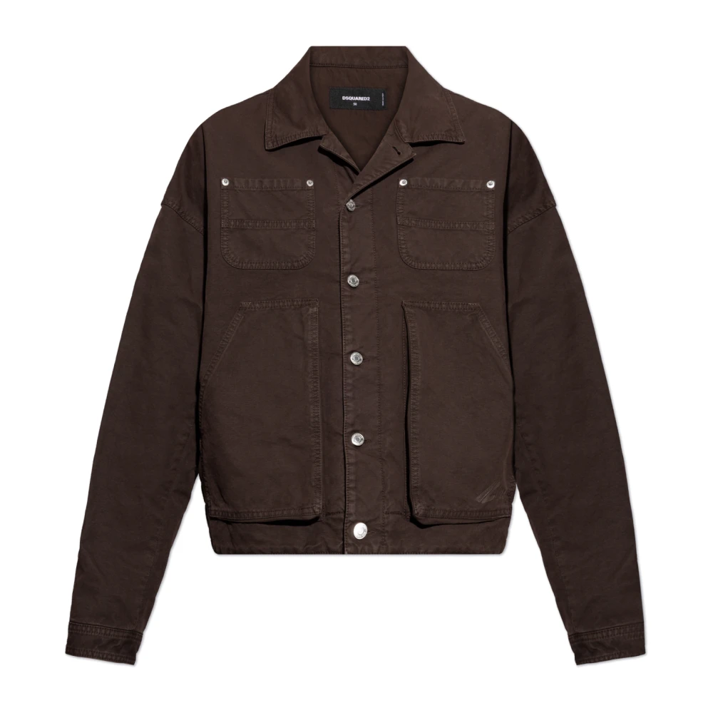 Dsquared2 Denim jas Brown Heren