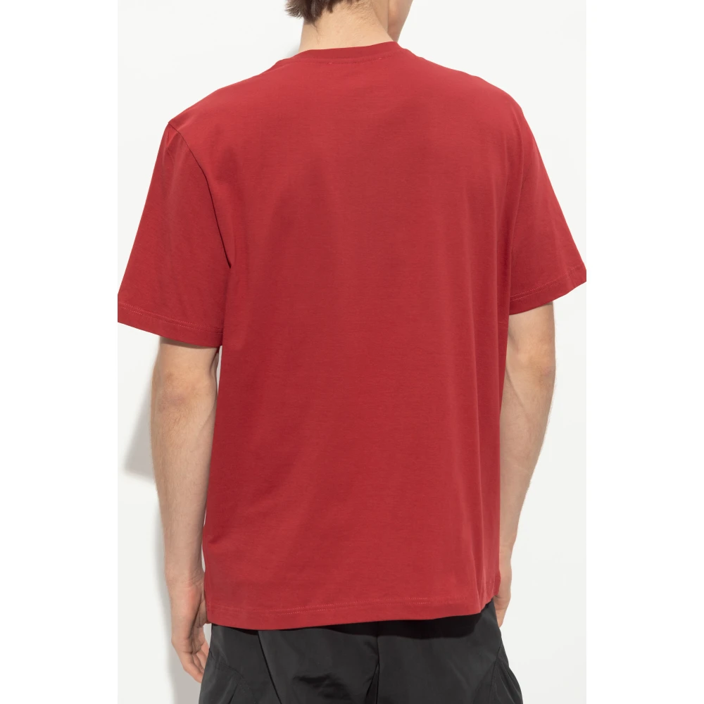 Iceberg T-shirt met logo Red Heren