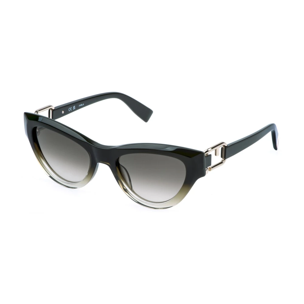 Furla Women's Gray Sunglasses, 54 Mm, Cat Eye Sunglasses