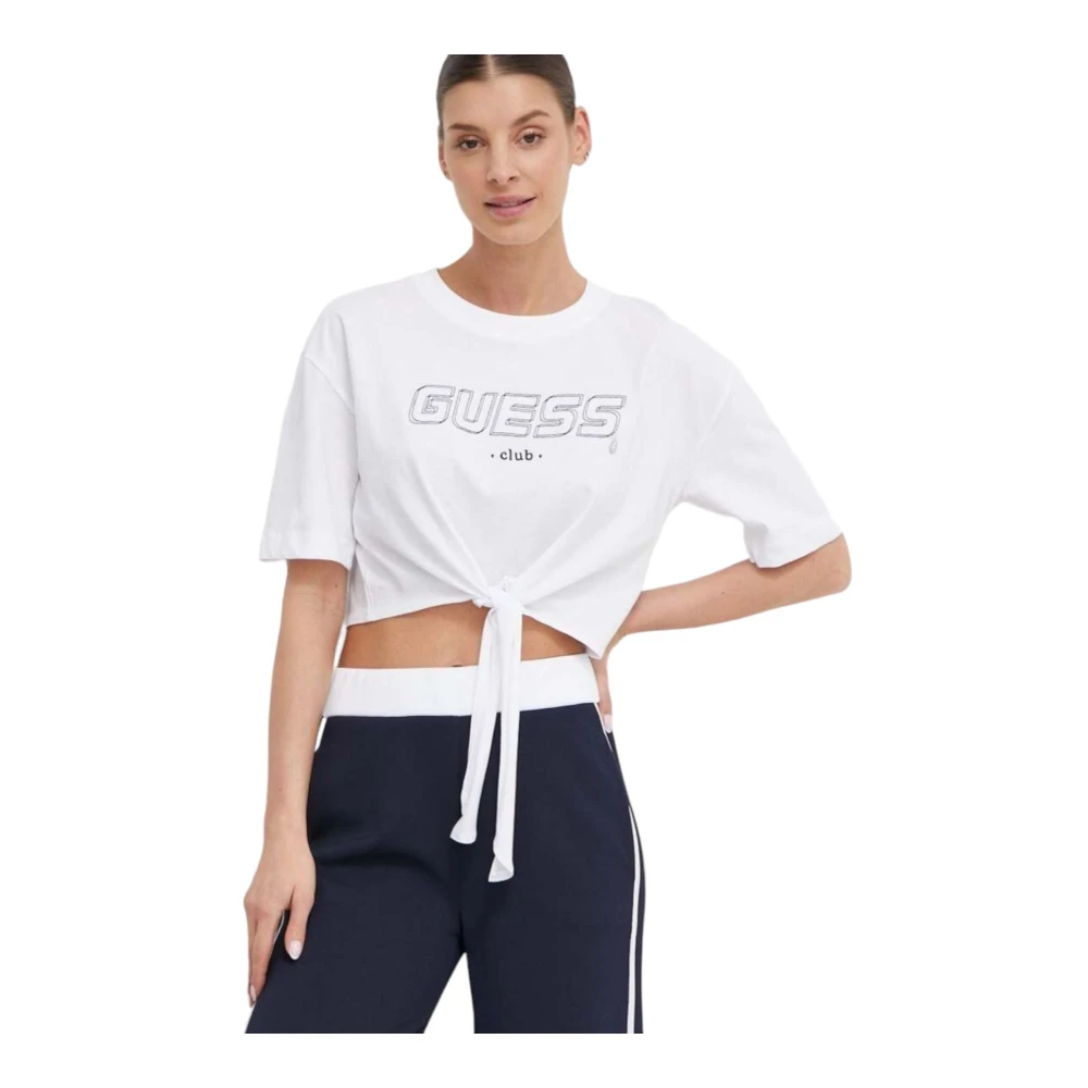 Guess Korte Mouw T-shirt White Dames