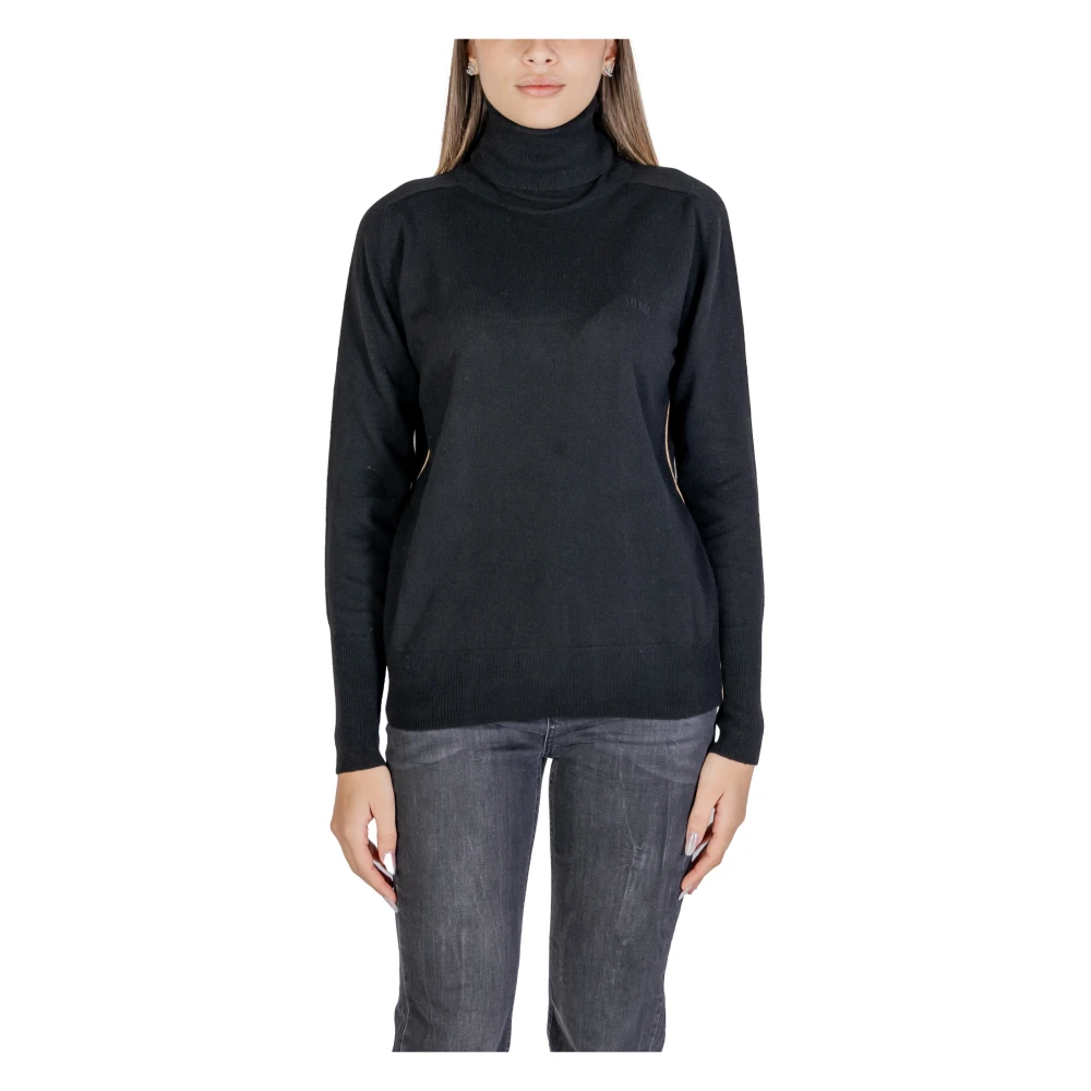 Alviero Martini 1a Classe Dames Gebreide Collectie voor Herfst Winter Black Dames