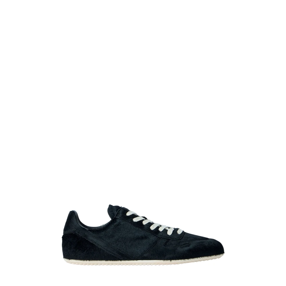 Rick Owens , Sneakers, Male, Black, 6 Uk, Minimal Trainers