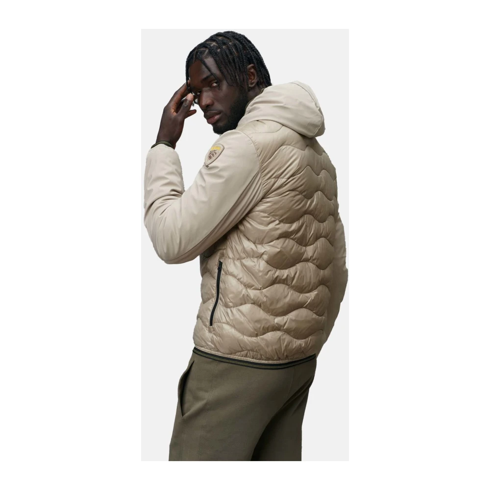 Blauer Stijlvolle Herenjas Beige Heren