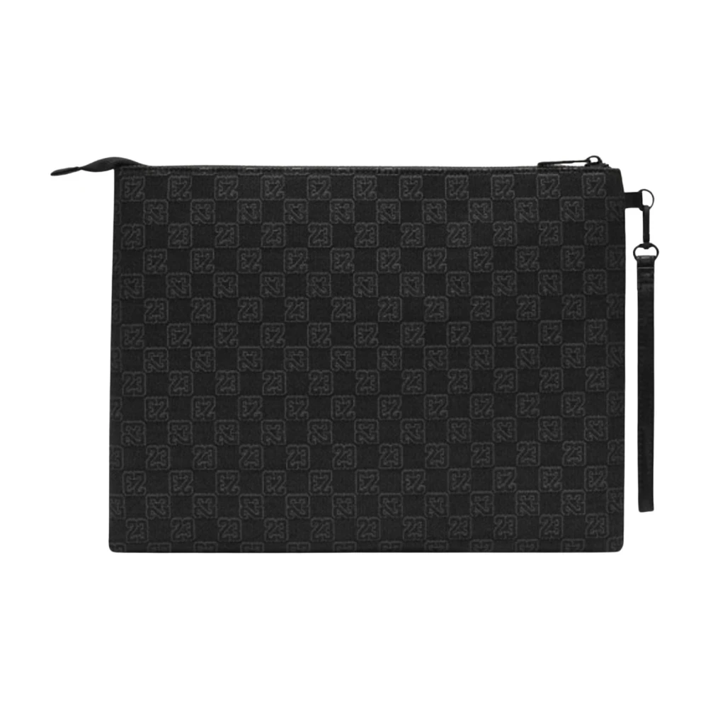 Jordan Compact Monogram Pochette Zwart Unisex Black Unisex
