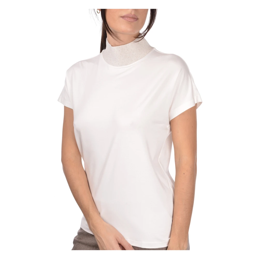 Gran Sasso Stijlvolle Lupetto Trui White Dames