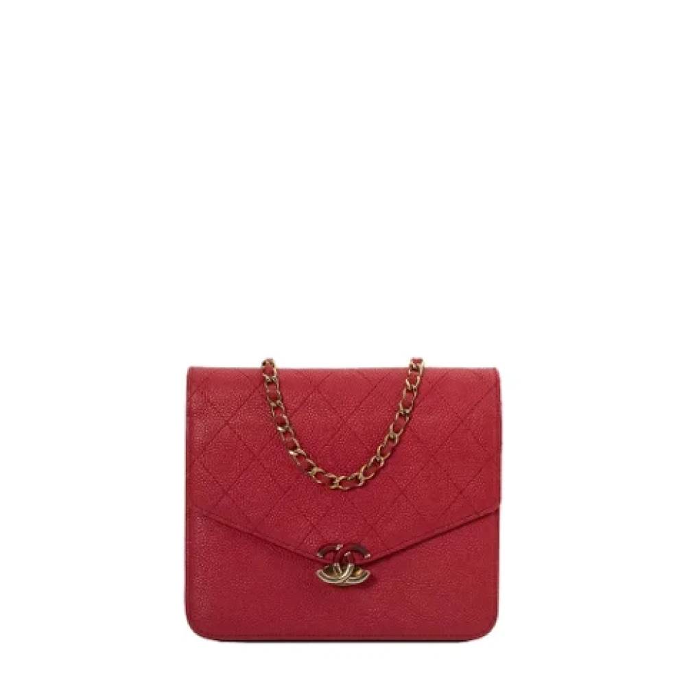 Chanel Vintage Pre-owned Leather wallets Pink Dames