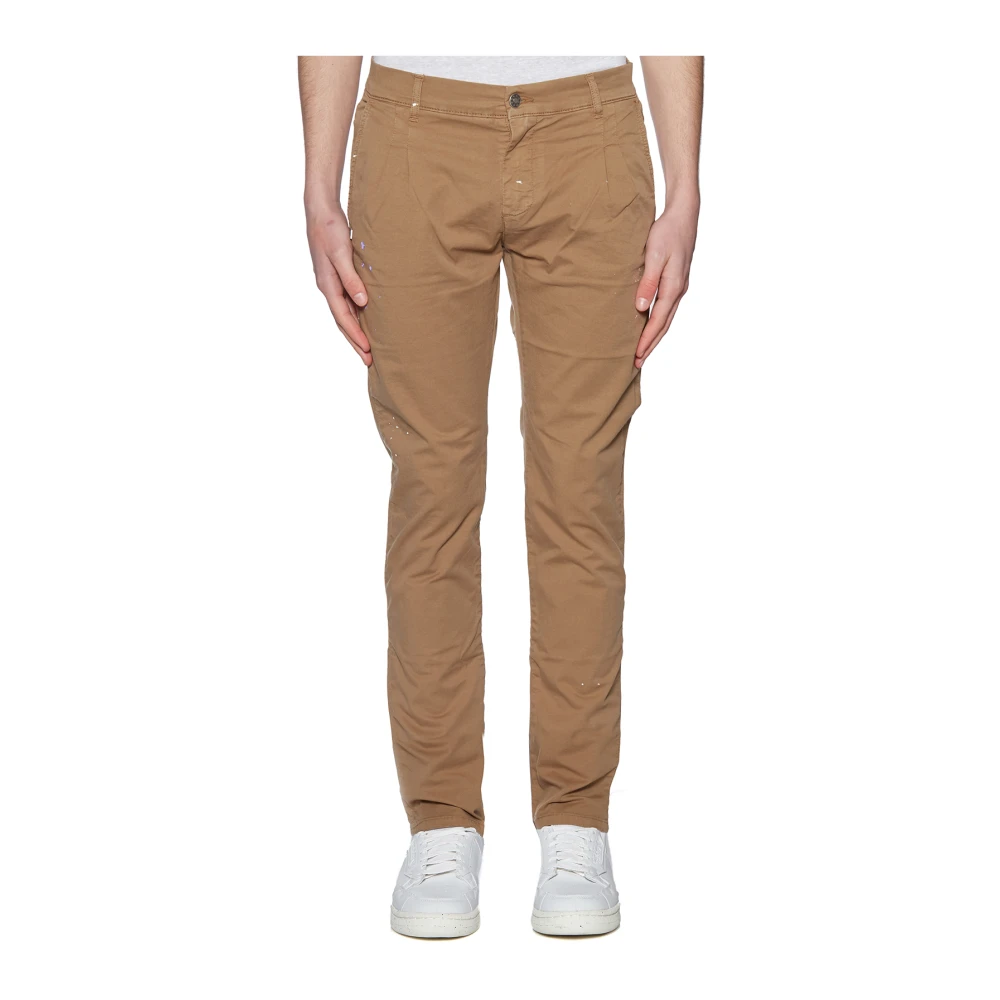 Trousers > Chinos - - Daniele Alessandrini - Modalova