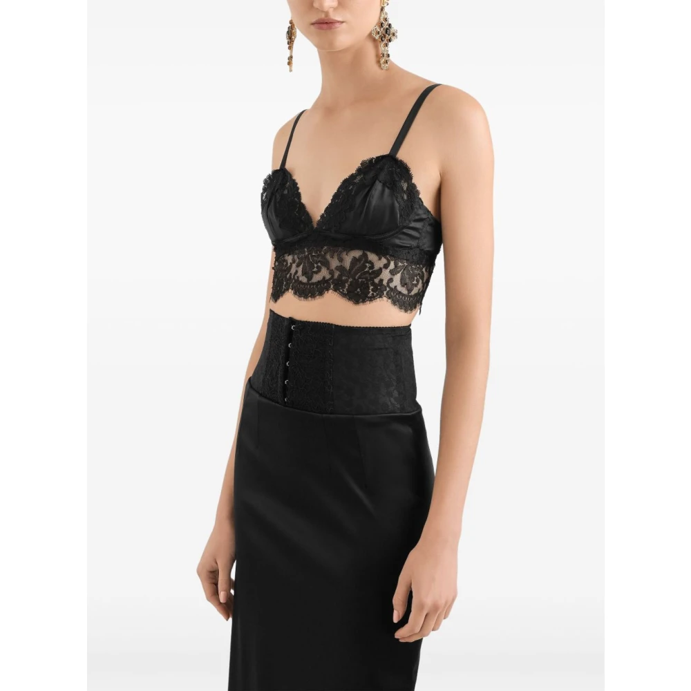 Dolce & Gabbana Zwart Intimo Damesondergoed Black Dames