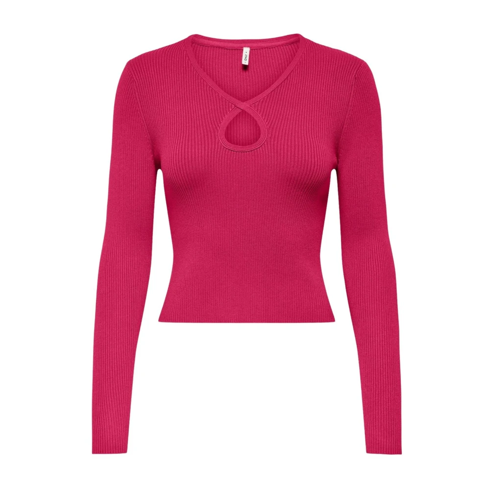 Knitwear > V-neck Knitwear - - Only - Modalova