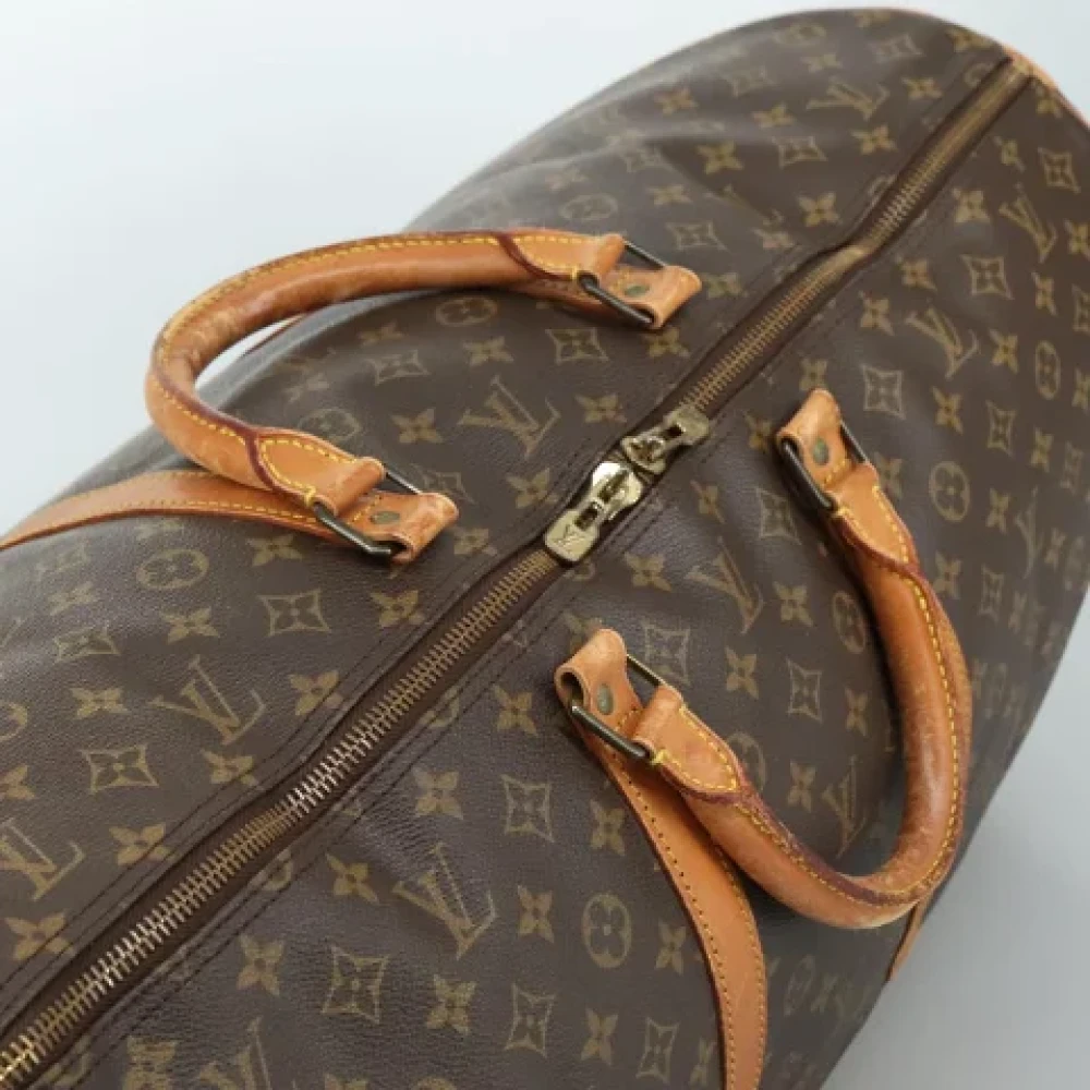 Louis Vuitton Vintage Pre-owned Canvas travel-bags Brown Dames