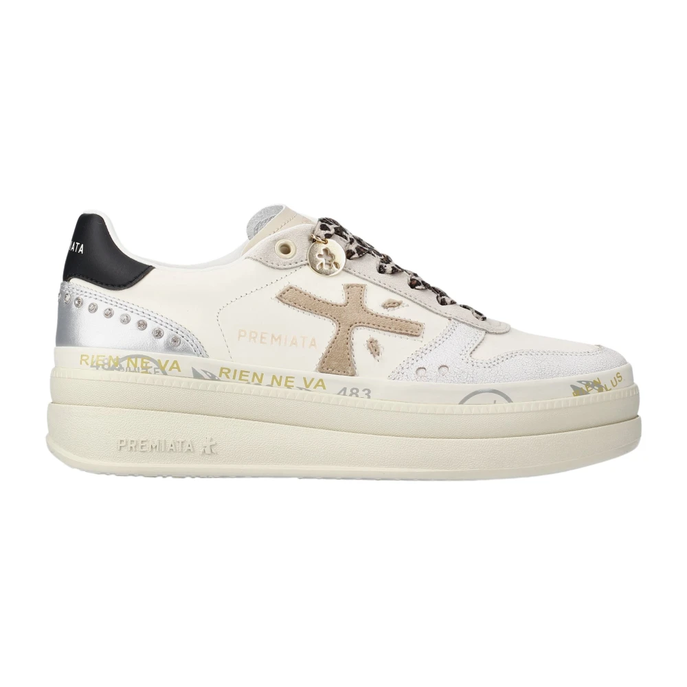 Premiata Micol 7751 Sneakers Dames Schoenen Wit
