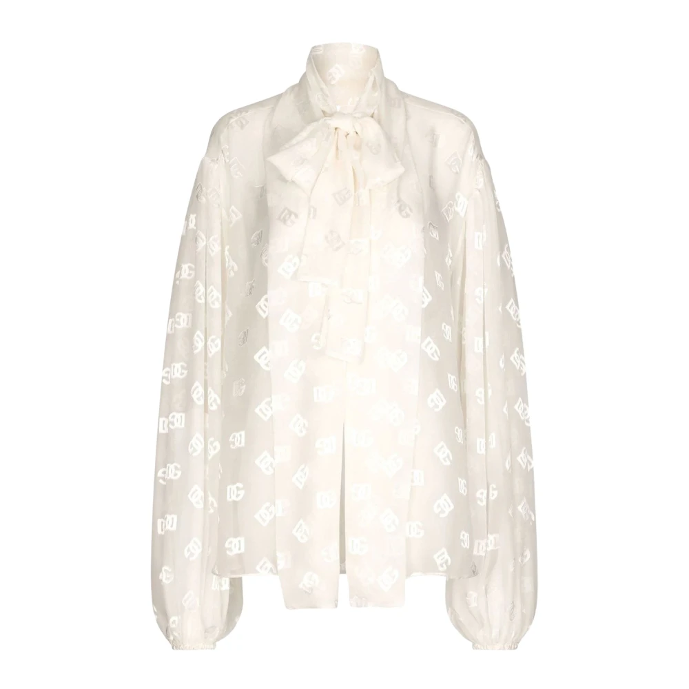 Dolce & Gabbana Klassieke Overhemden Collectie White Dames