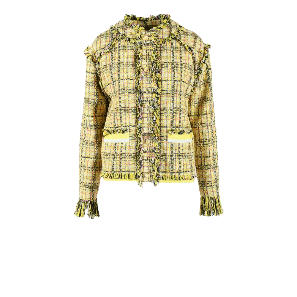 Jackets > Tweed Jackets - - Msgm - Modalova