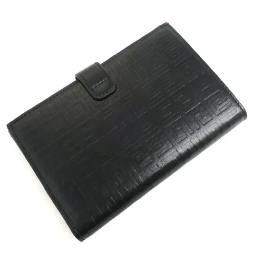 Givenchy Pre-owned Leather wallets Black Unisex