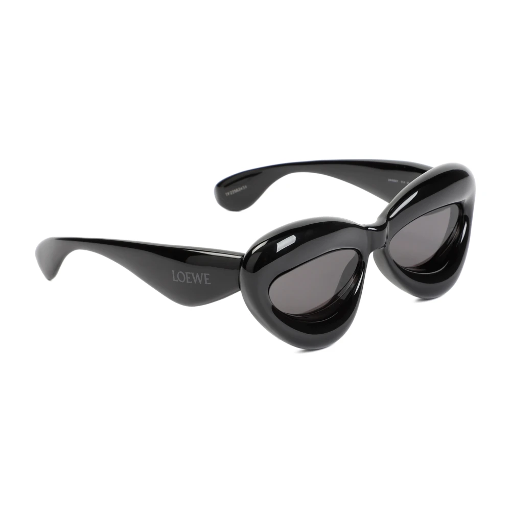 Loewe Svarta Cateye Solglasögon Ss24 Black, Dam