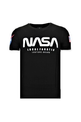 tryckt-t-shirt-man-nasa-amerikanska-flaggan-troja