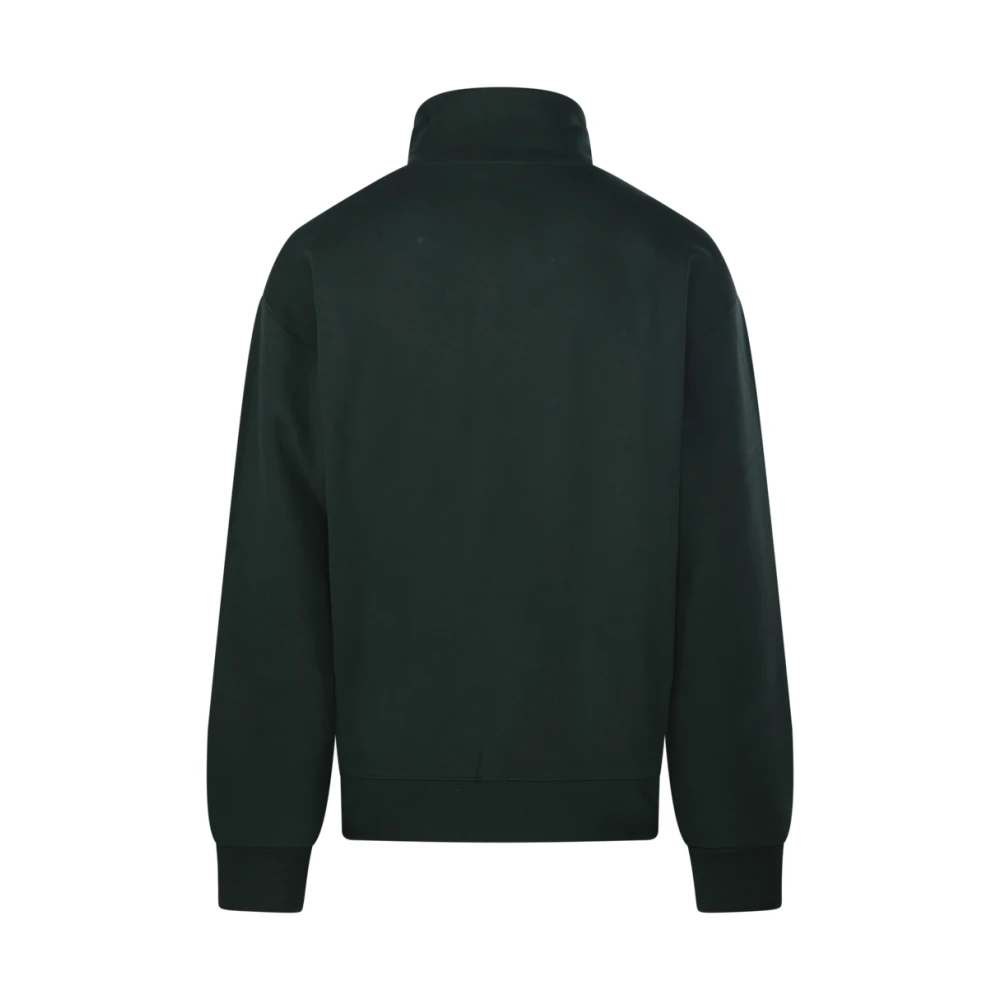 Jacquemus Gros Grain Sweatshirt in Donkergroen Green Heren