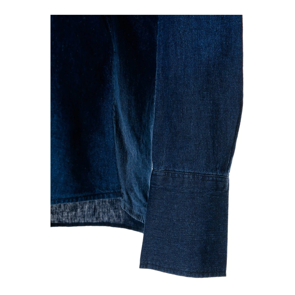 closed Blouses Blue Dames