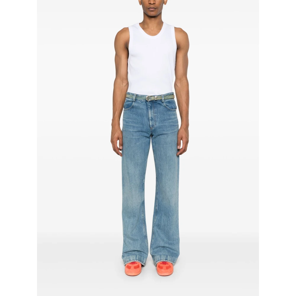 Wales Bonner Tanktop in Record-stijl White Heren