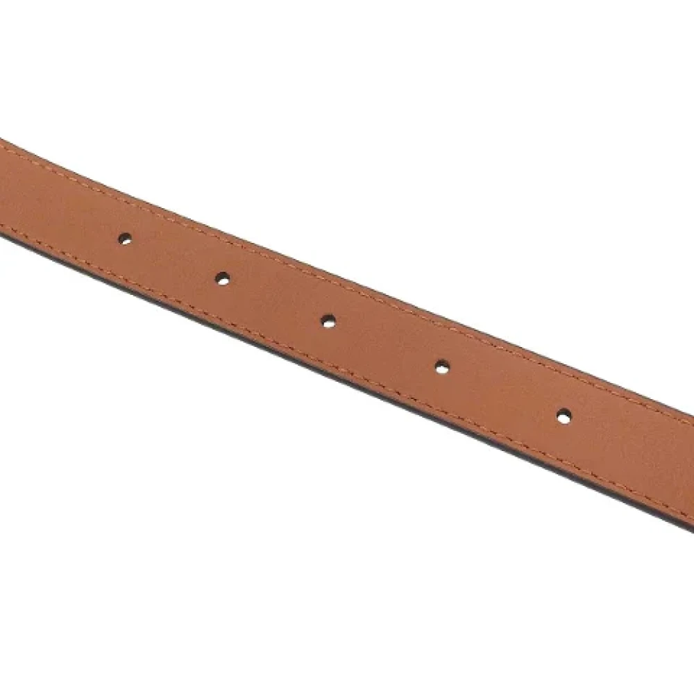 Louis Vuitton Vintage Pre-owned Leather belts Brown Dames