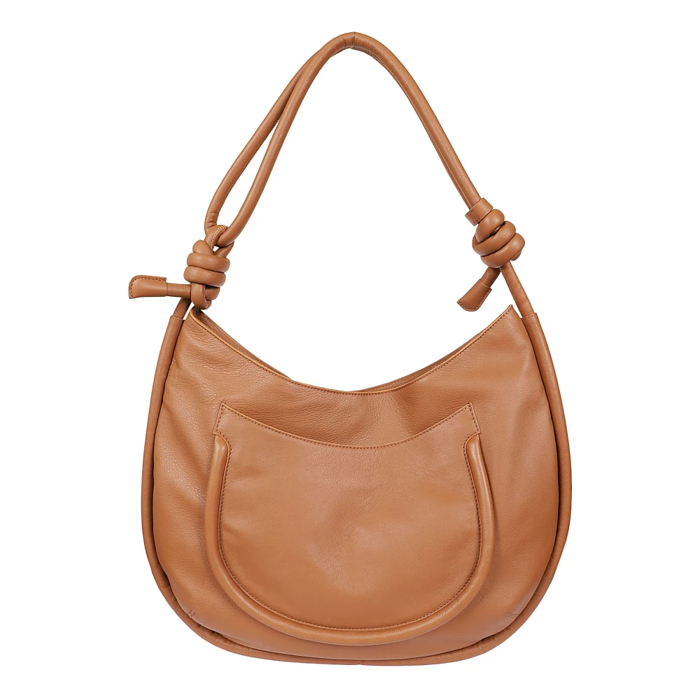 Zanellato Beige leren knoop tas Brown Dames