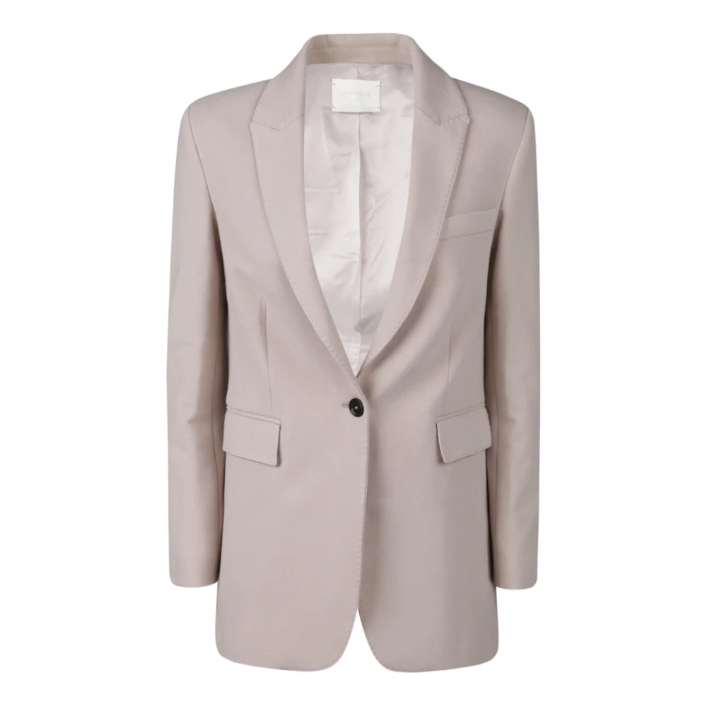 Circolo 1901 Zijden blazer voor speciale gelegenheden Pink Dames